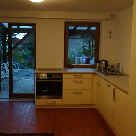 Quelle-des-friedens With Terrace דירה Frickingen